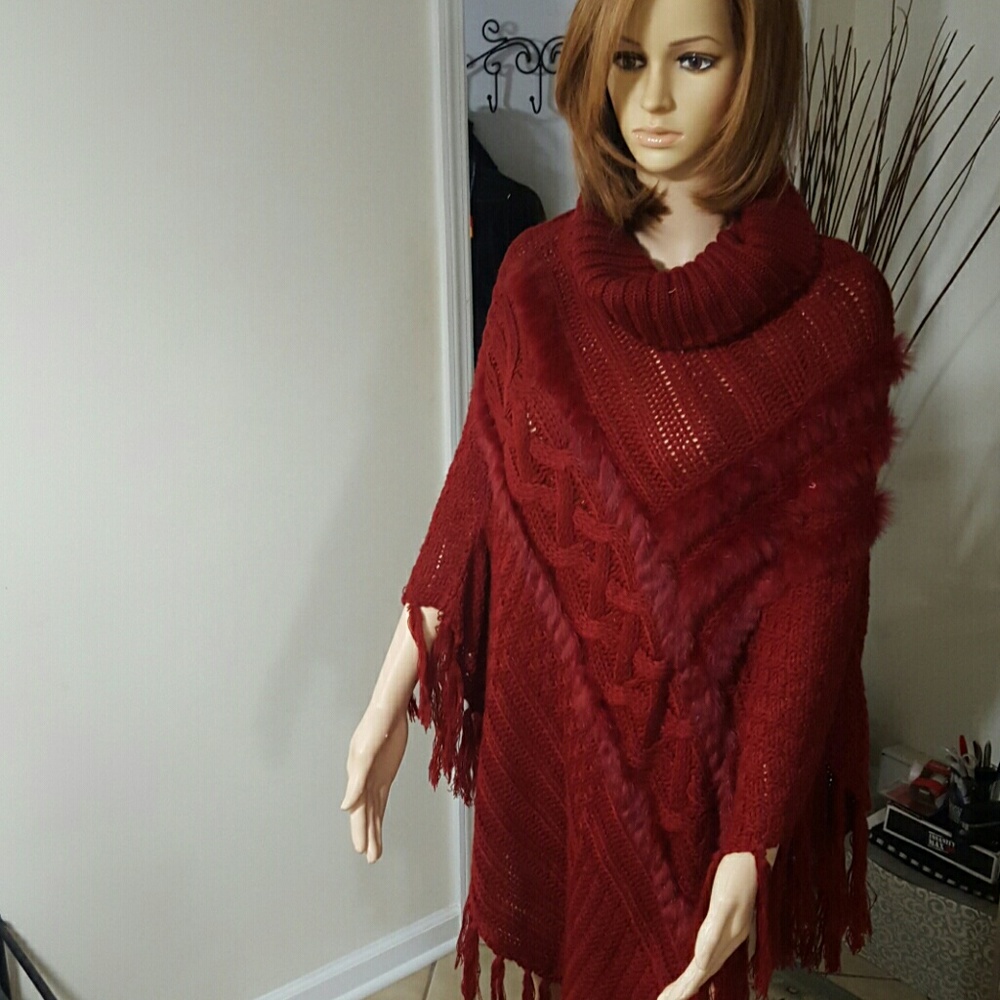Fur Poncho
